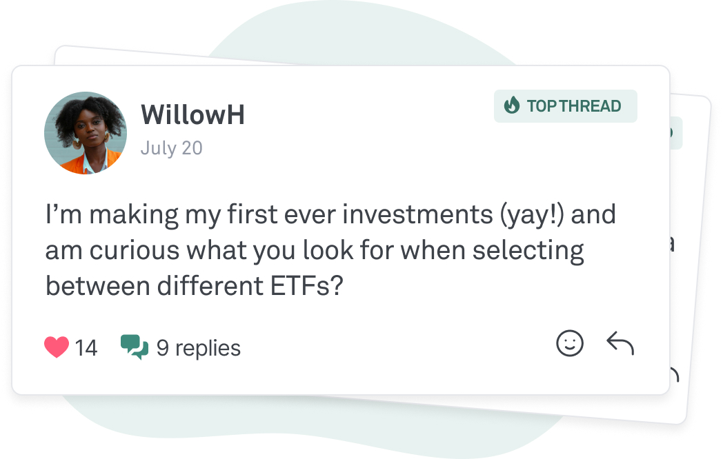 An example post from Treasury community discussion boards.